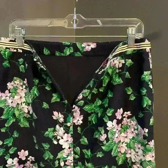 Talbots Womens Oprah Magazine Style Pencil Skirt Size 8p floral - Picture 6 of 10